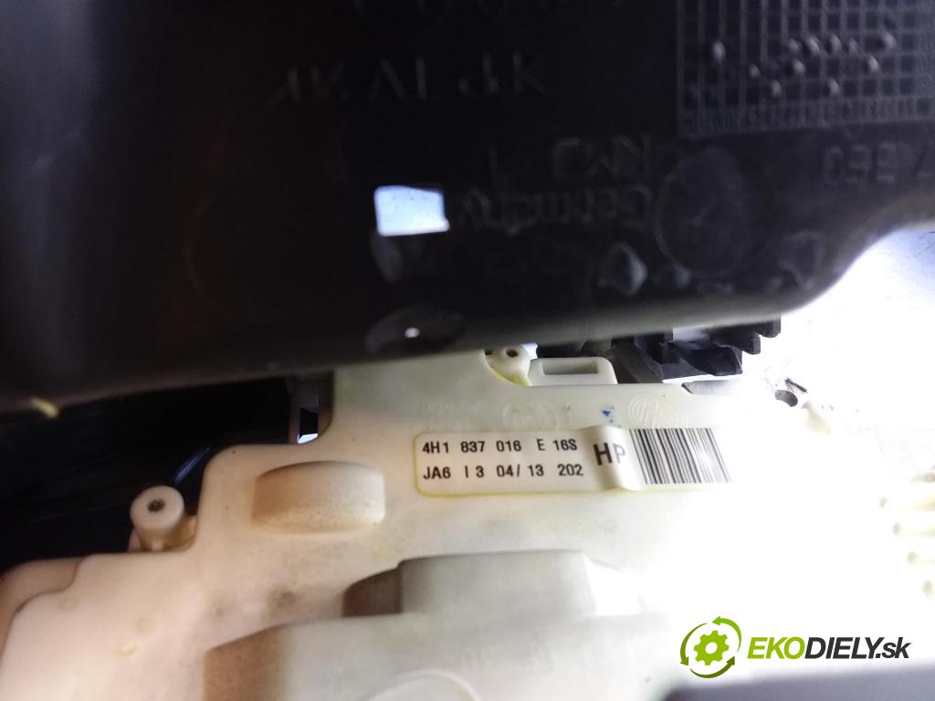 Audi A8 2013 zámok dvere Predné v pravo: 4H1837016E