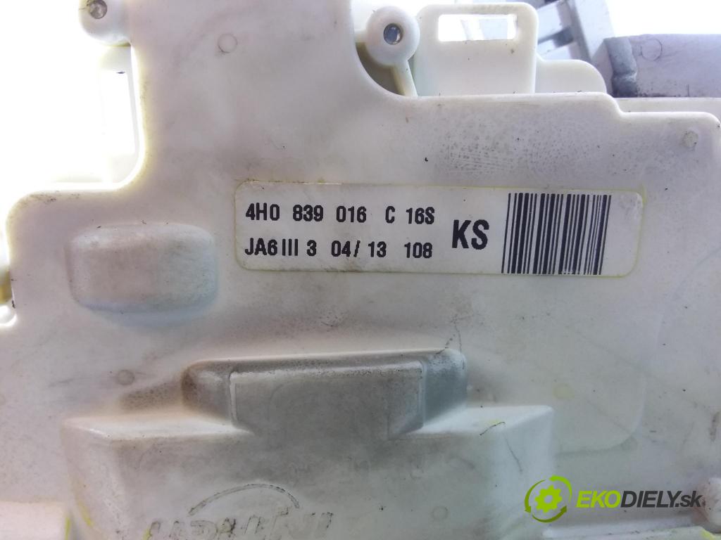 Audi A8 2013 zámek dveře Zad: v pravo: 4H0839016C