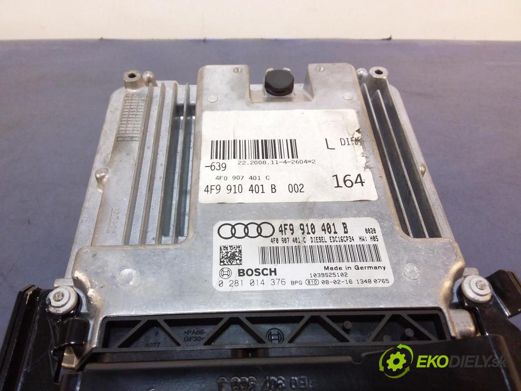 Audi A6 2008 riadiaca jednotka Motor: 4F9910401B