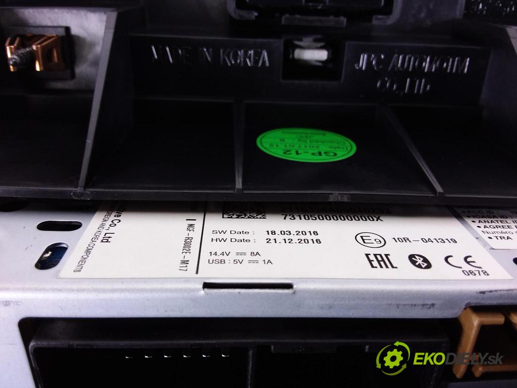 Opel Astra 2017 Radio I Navigácia: 557799431