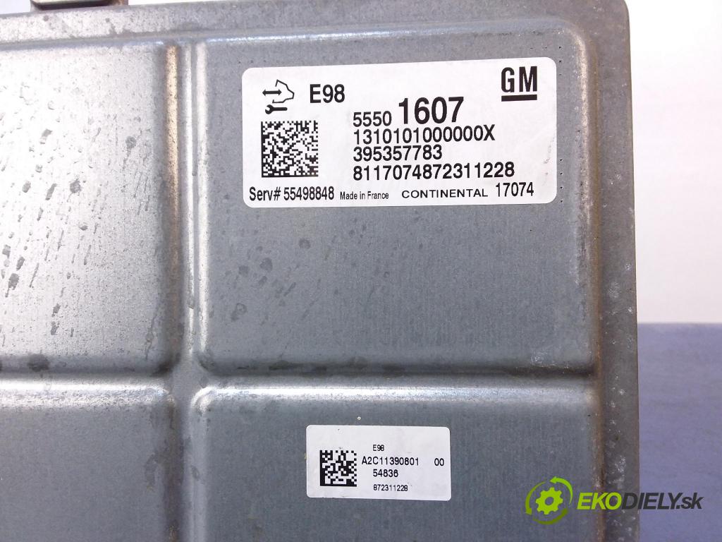 Opel Astra 2017 riadiaca jednotka Motor: 55501607