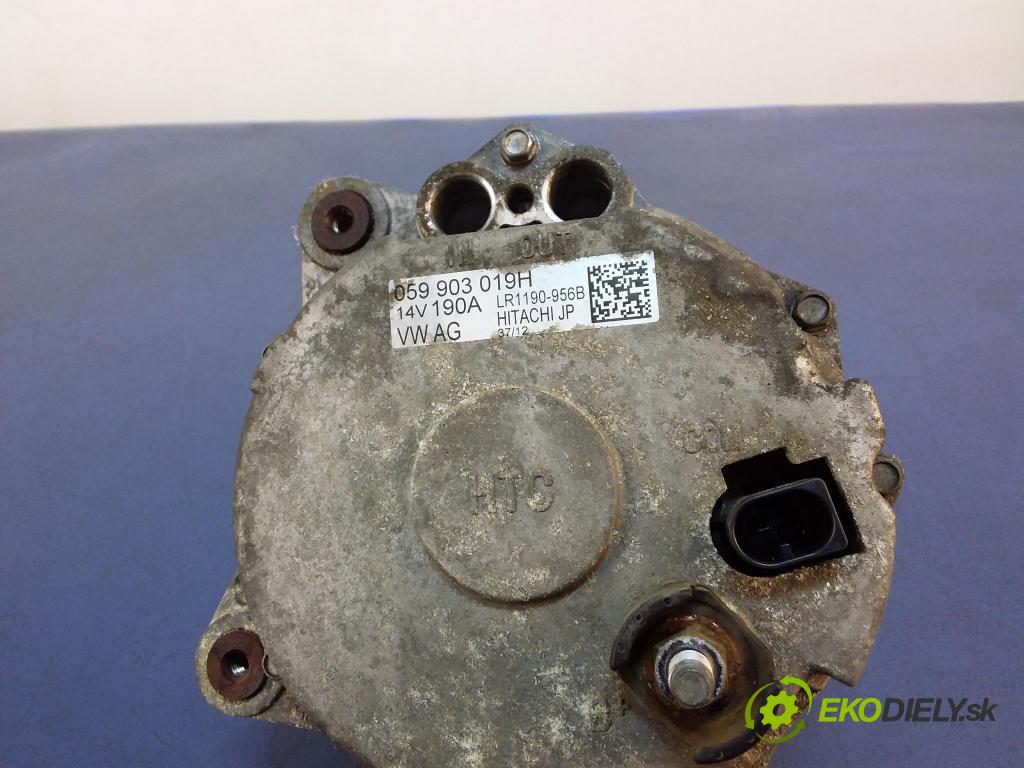 Audi A8 2013 Alternator 059903019H