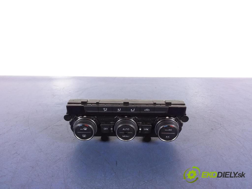 Vw Golf 2018 prepínač Klimatizácia: Prúd vzduchu: 5G0907044CE