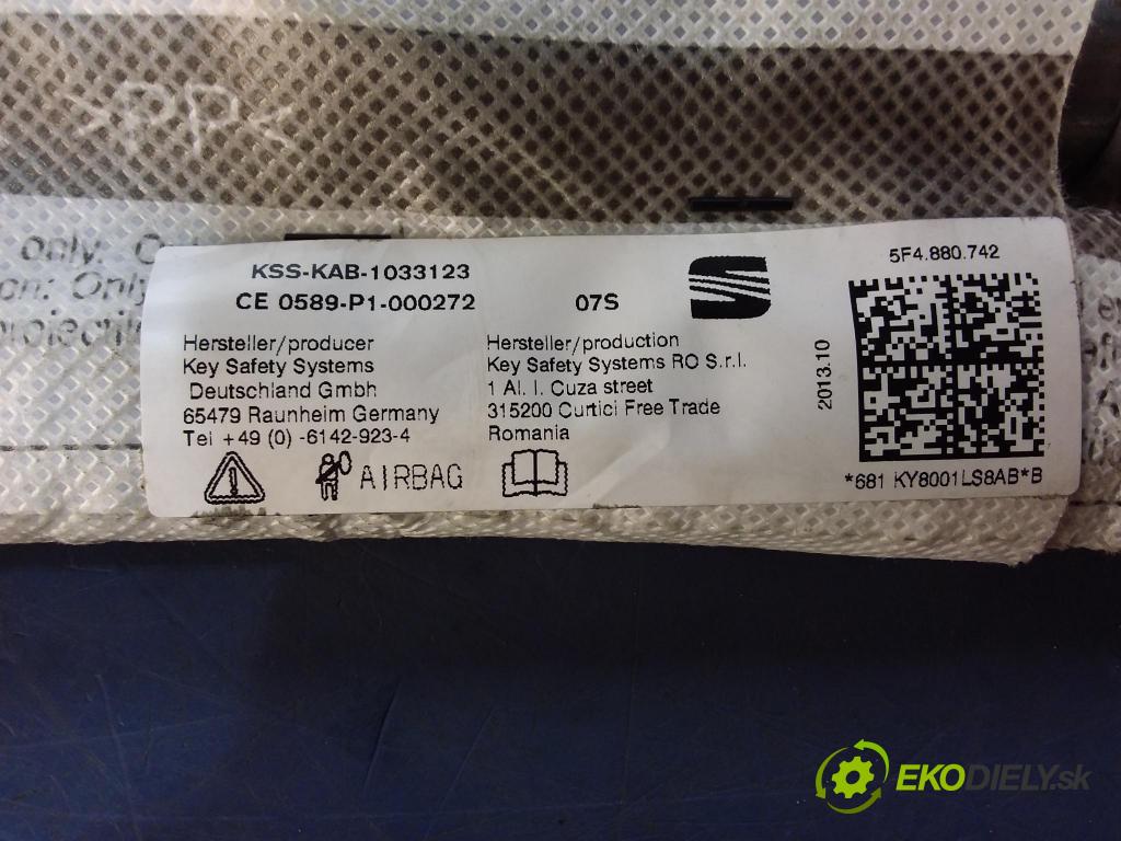 Seat Leon 2013 Airbag: clona x 5F4880742