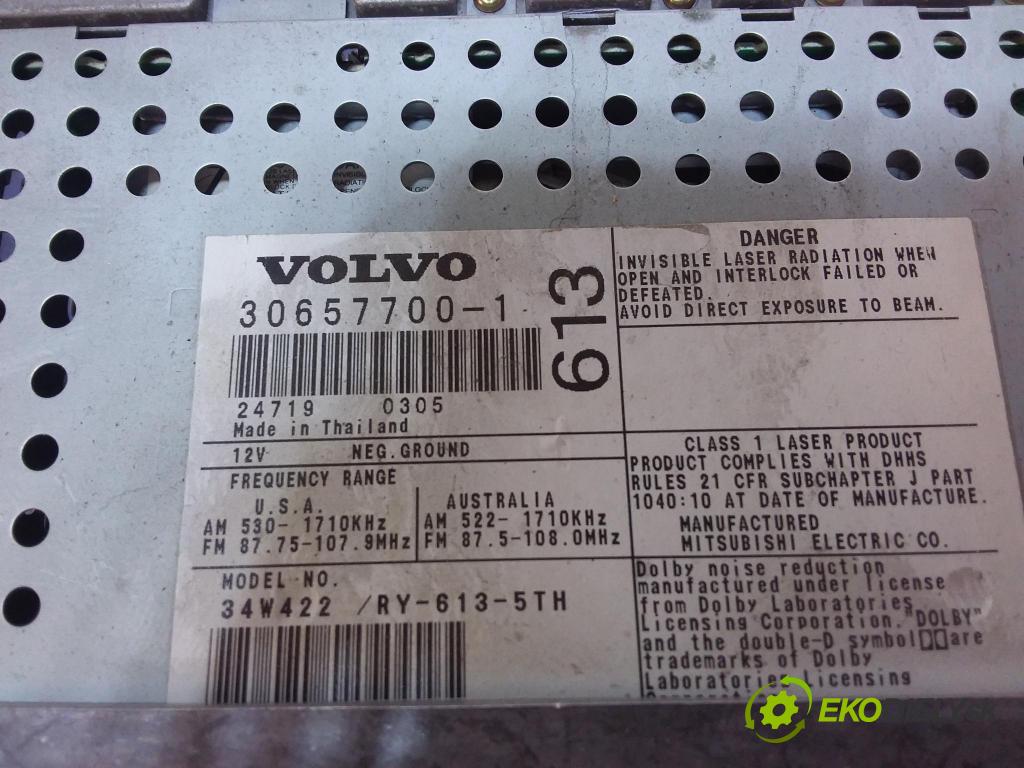 Volvo S60/V70 2004 Radio I Navigácia: 30657700