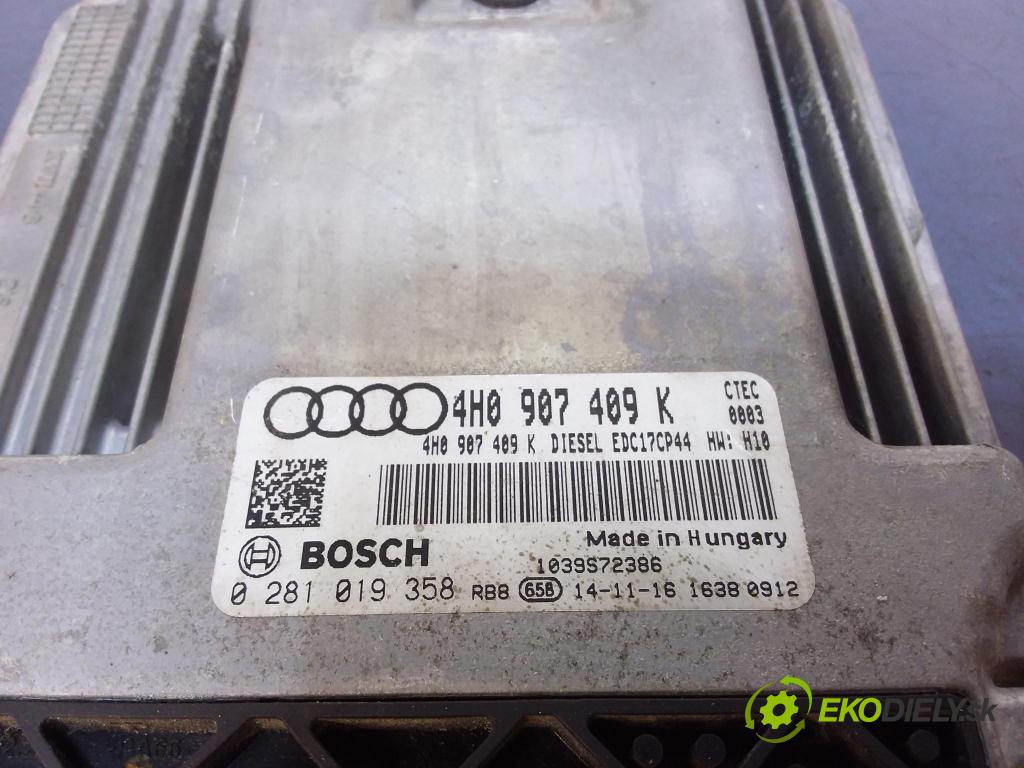 Audi A8 2014 riadiaca jednotka Motor: 4H0907409K