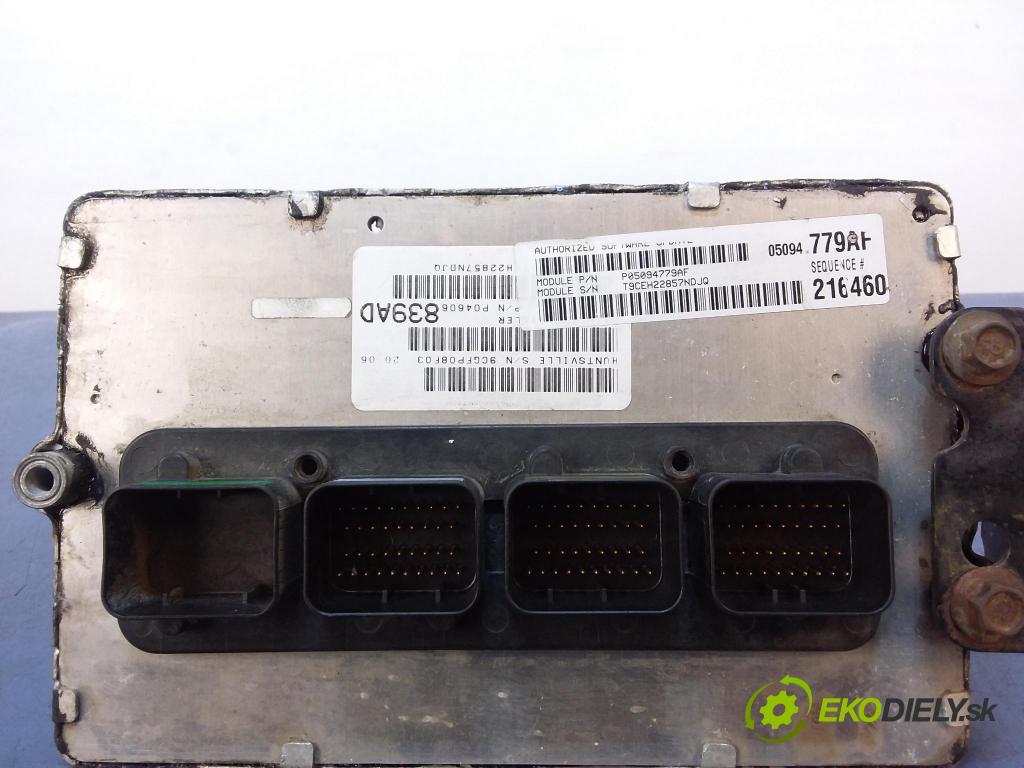 Dodge Charger 2006 riadiaca jednotka Motor: P04606839AD