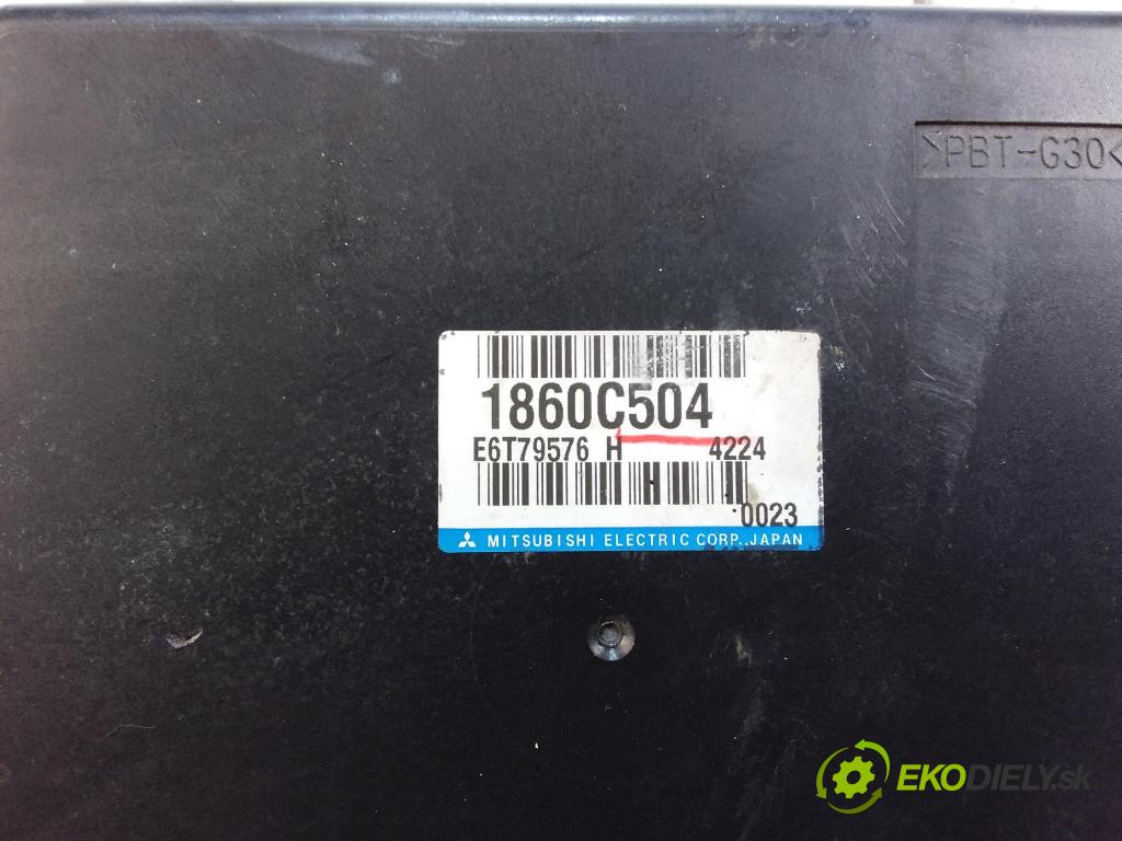Mitsubishi Outlander 2014 riadiaca jednotka Motor: 1860C504