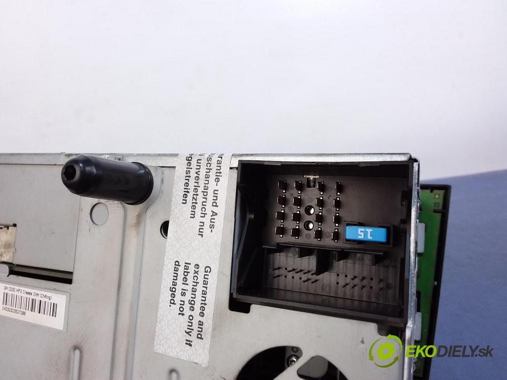 Opel Zafira 2007 Radio I Navigácia: 13251056