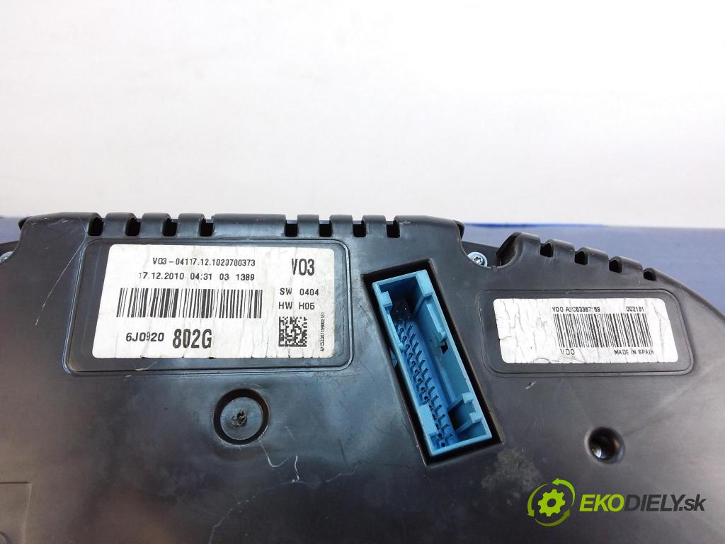 Seat Ibiza 2011 prístrojovka/ budíky 6J0920802G