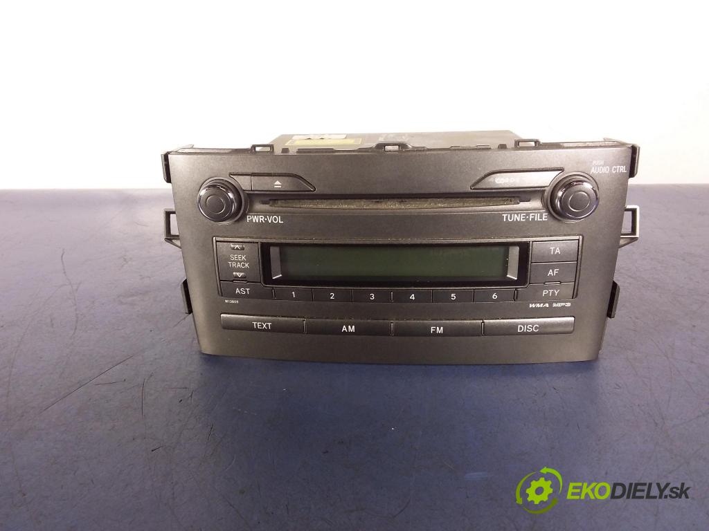 Toyota Auris 2007 Radio I Navigácia: