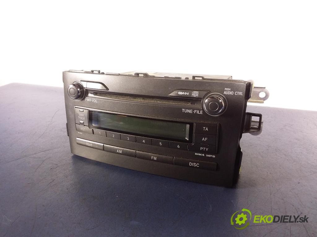 Toyota Auris 2007 Radio I Navigácia: