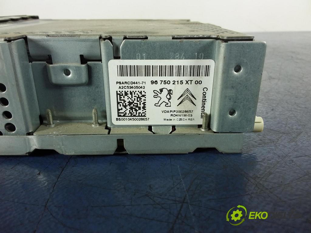 Citroen Ds3 2010 Radio I Navigácia: 96750215XT