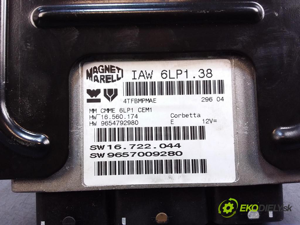 Peugeot 307 2004 riadiaca jednotka Motor: 9657009280
