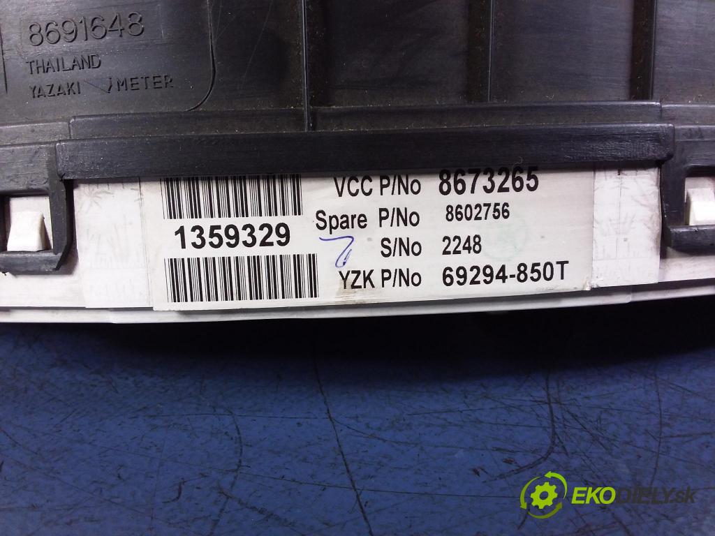 Volvo Xc90 2004 prístrojovka/ budíky 8673265