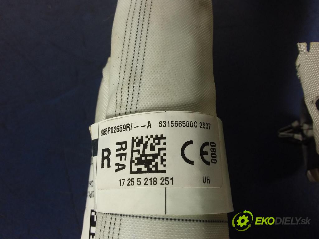 Renault Megane scenic 2017 Airbag: clona x 985P02659R