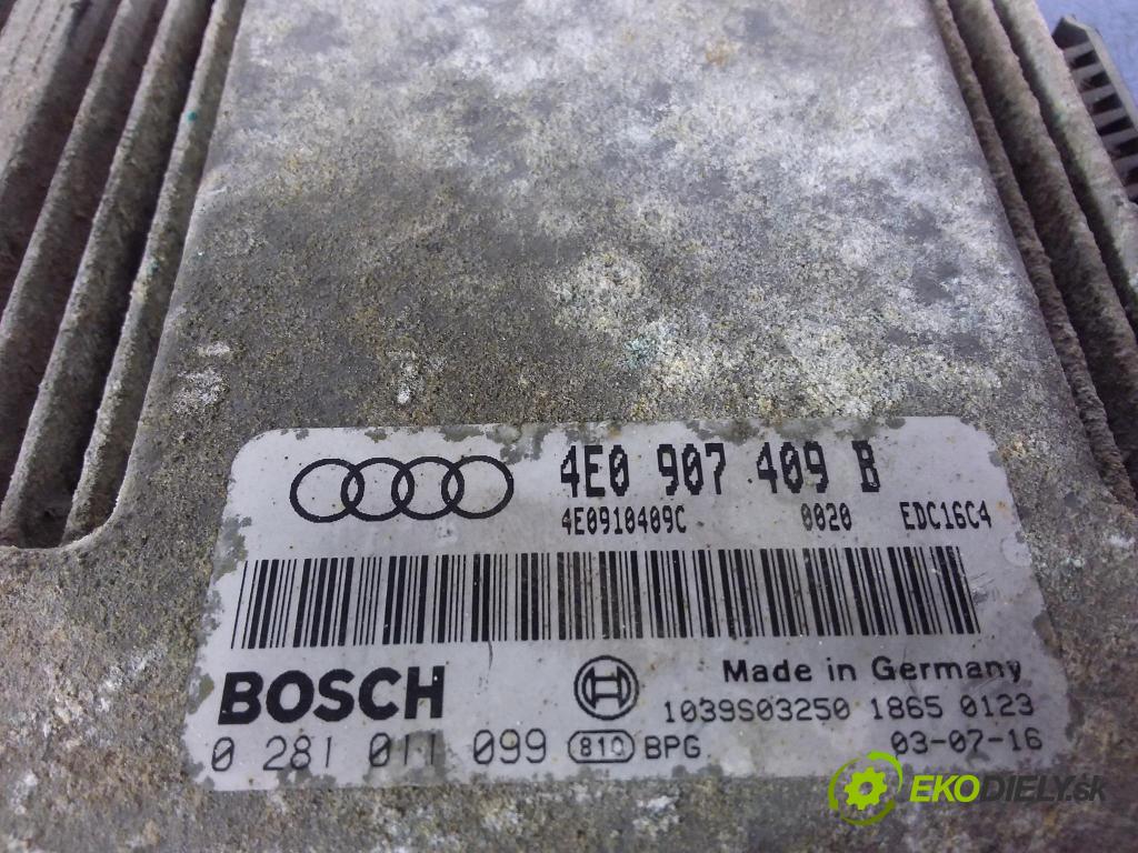 Audi A8 2003 riadiaca jednotka Motor: 4E0907409B