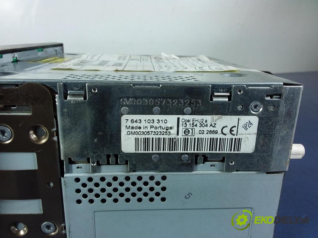 Opel Astra 2005 Radio I Navigácia: 13154304