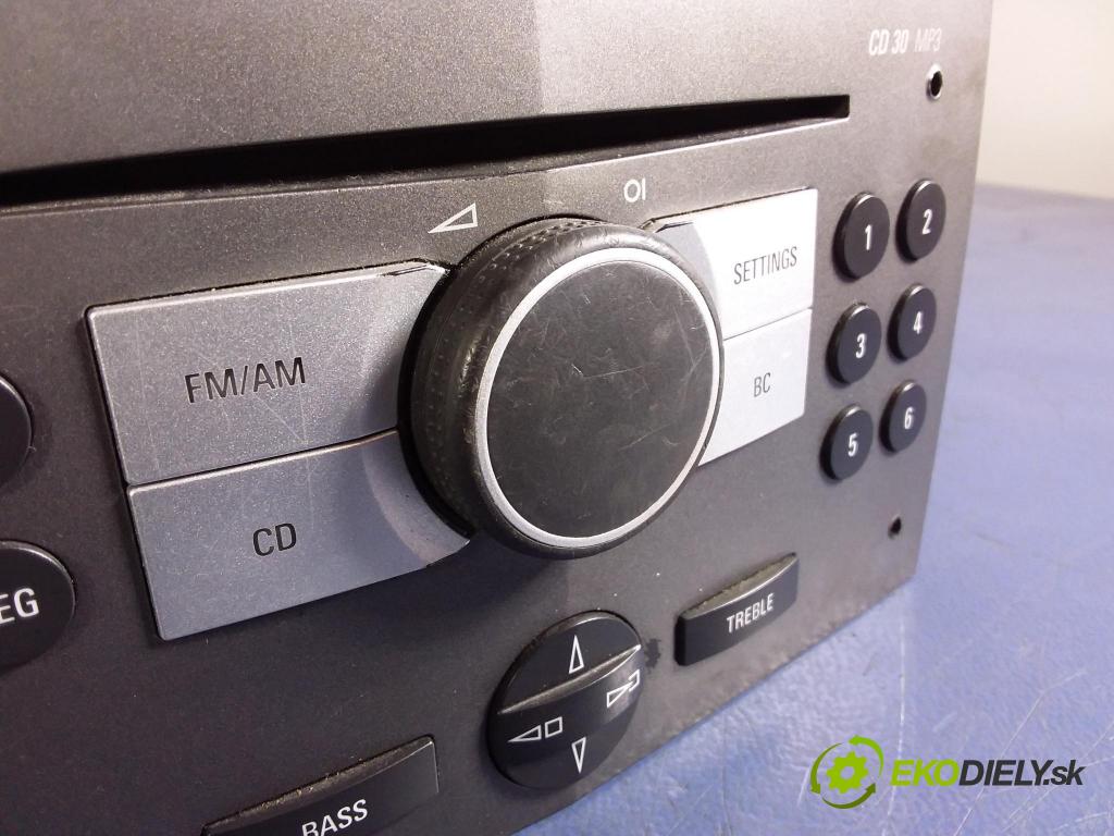 Opel Astra 2005 Radio I Navigácia: 13154304