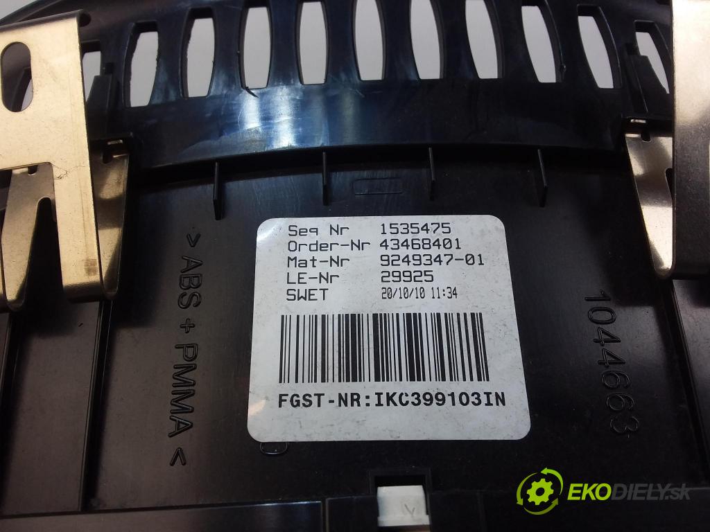 Bmw Seria 5 2010 prístrojovka/ budíky 9249347-01