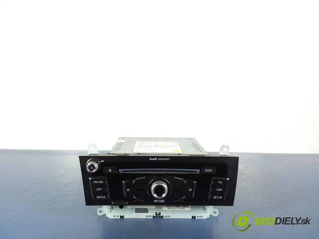 Audi A4 2012 Radio I Navigácia: 8R1035186B