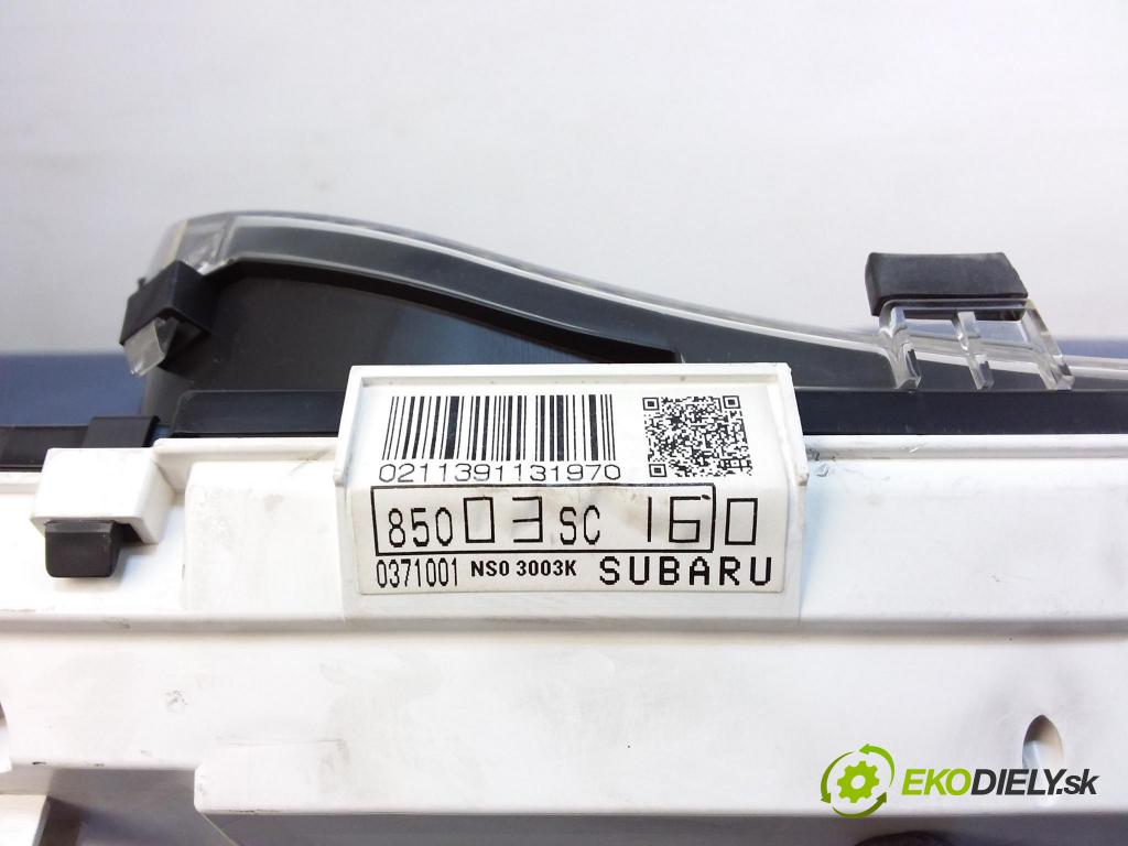 Subaru Forester 2009 prístrojovka/ budíky 85003SC160