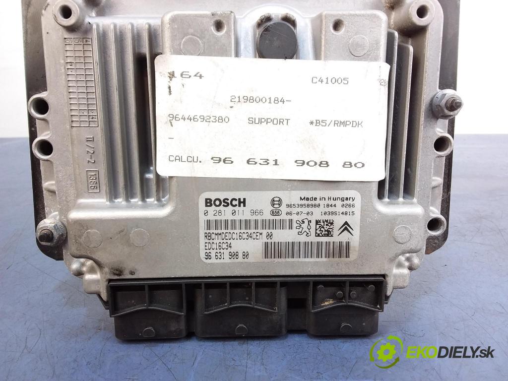 Citroen C4 2006 riadiaca jednotka Motor: 9663190880