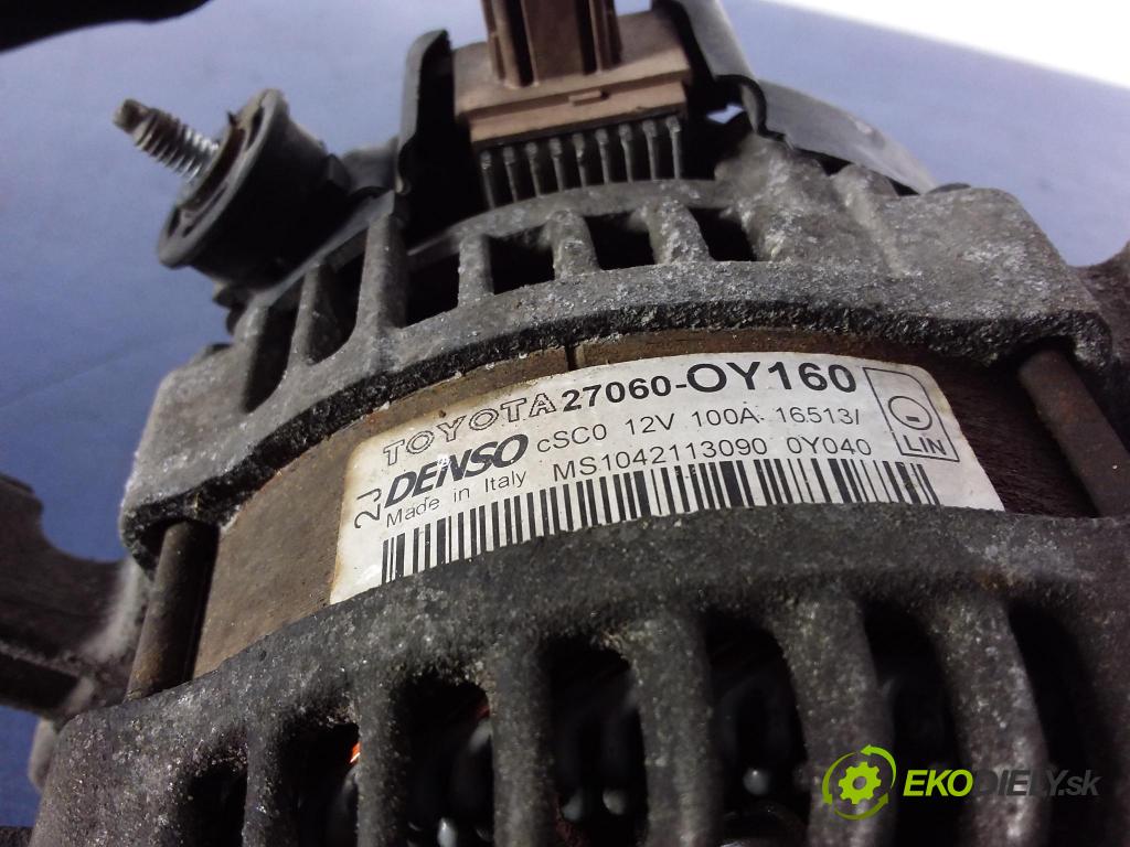 Toyota Yaris 2011 Alternator 27060-oy160