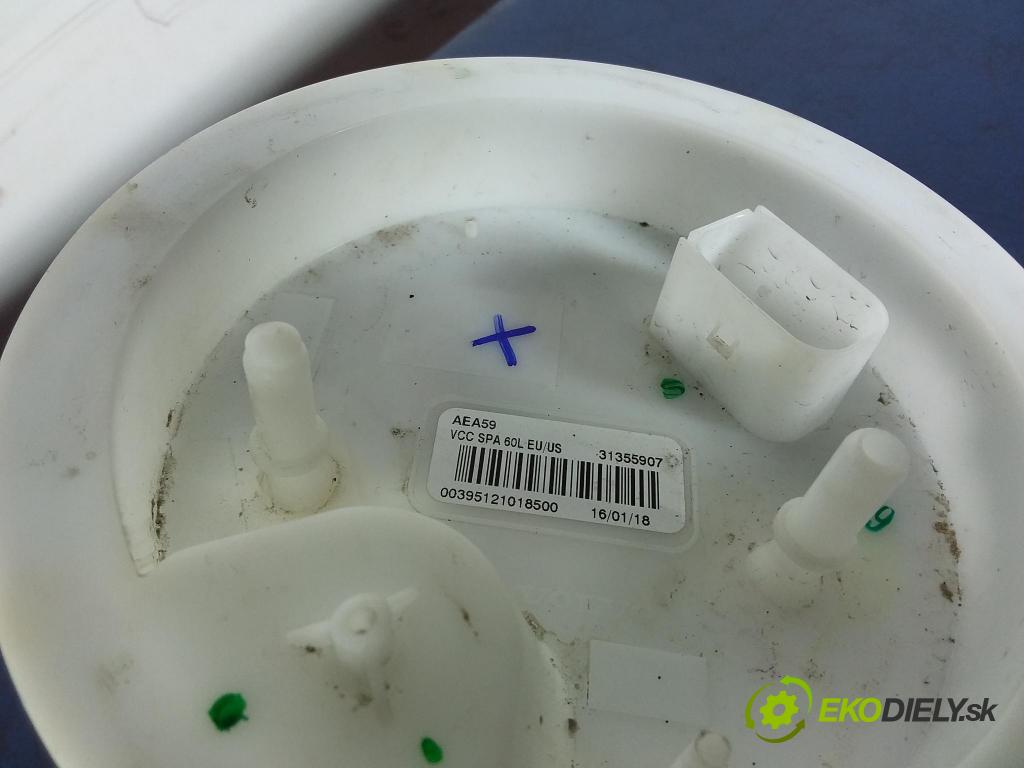 Volvo Xc60 2018 čerpadlo Palivo: / Systém: Meranie: 31355907