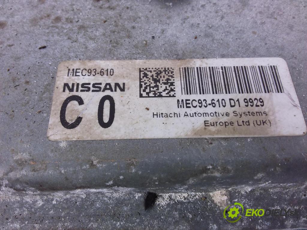Nissan Qashqai 2009 riadiaca jednotka Motor: MEC93-610