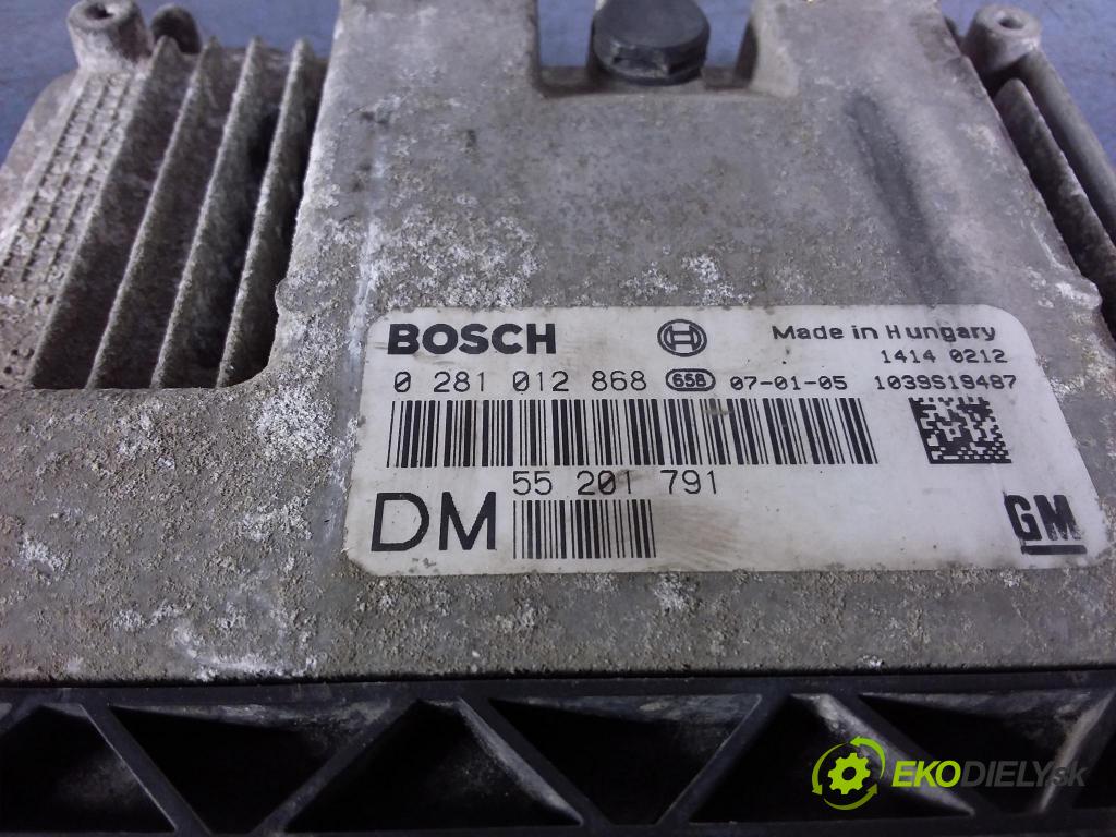 Opel Vectra 2007 riadiaca jednotka Motor: 55201791