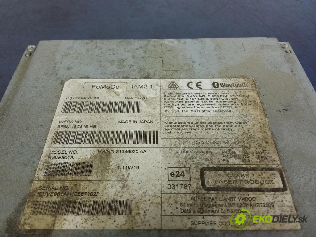 Volvo Xc60 2011 Radio I Navigácia: 31344879