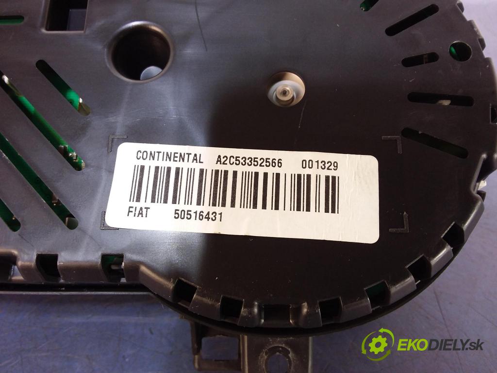 Alfa romeo Mito 2010 prístrojovka/ budíky 50516431