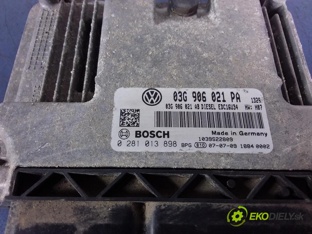 Seat Leon 2007 riadiaca jednotka Motor: 03G906021PA