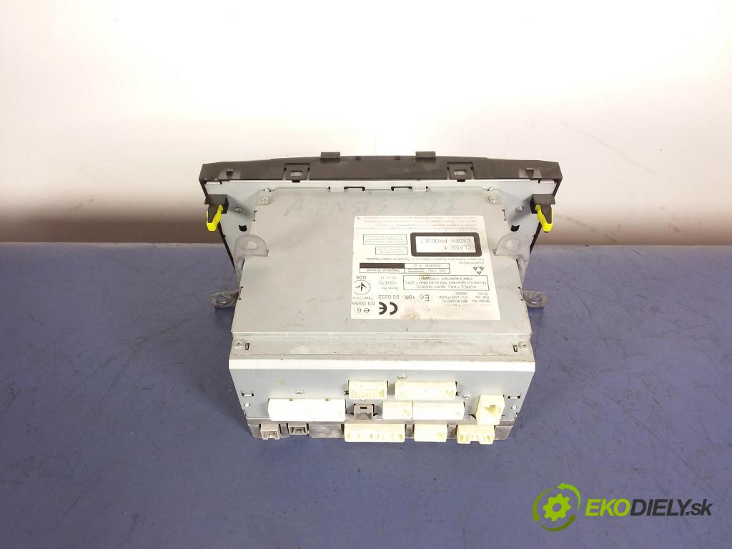 Toyota Avensis 2012 Zobrazit: Rádio: / GPS 86140-05010