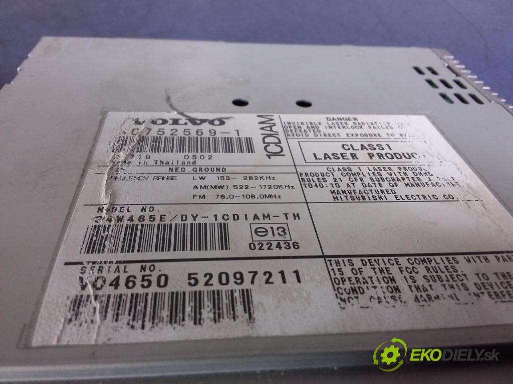 Volvo V50 2005 Radio I Navigácia: 30752569