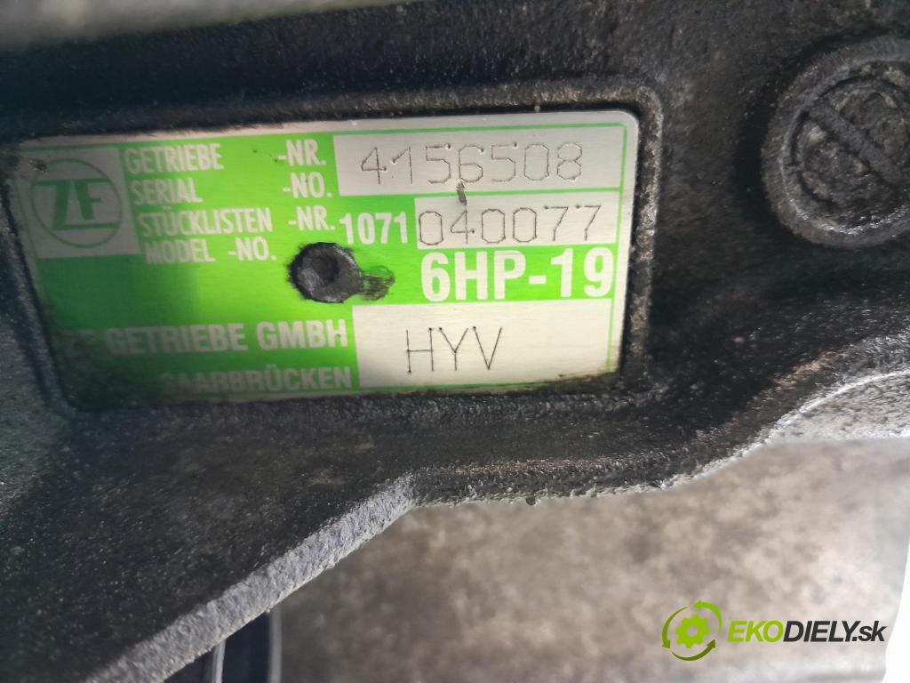 Vw Phaeton 2006 prevodovka Výbava: Automatický: HYV 6HP-19