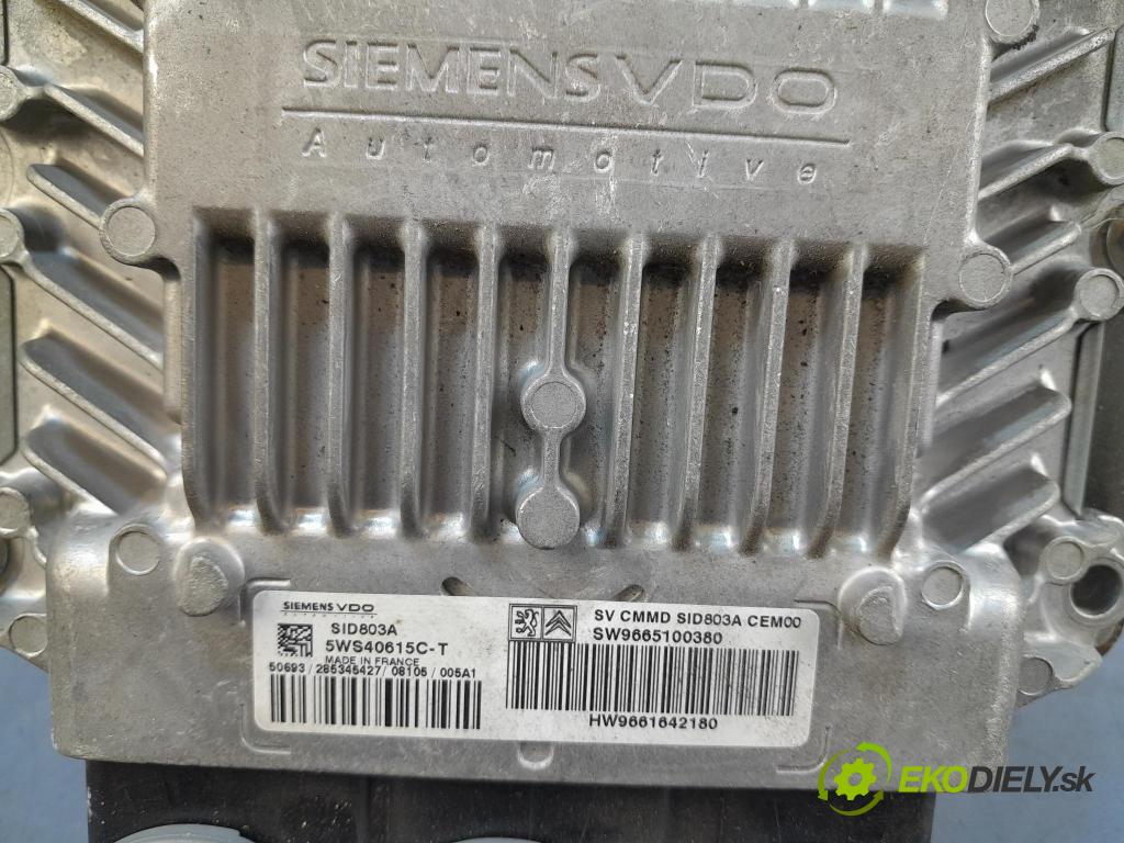 Citroen C4 picasso 2008 riadiaca jednotka Motor: SW9665100380