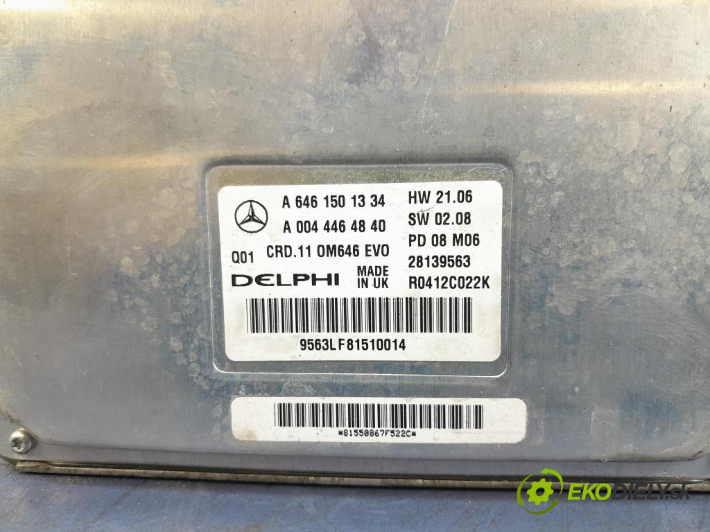 Mercedes E-klasa 2008 riadiaca jednotka Motor: A6461501334