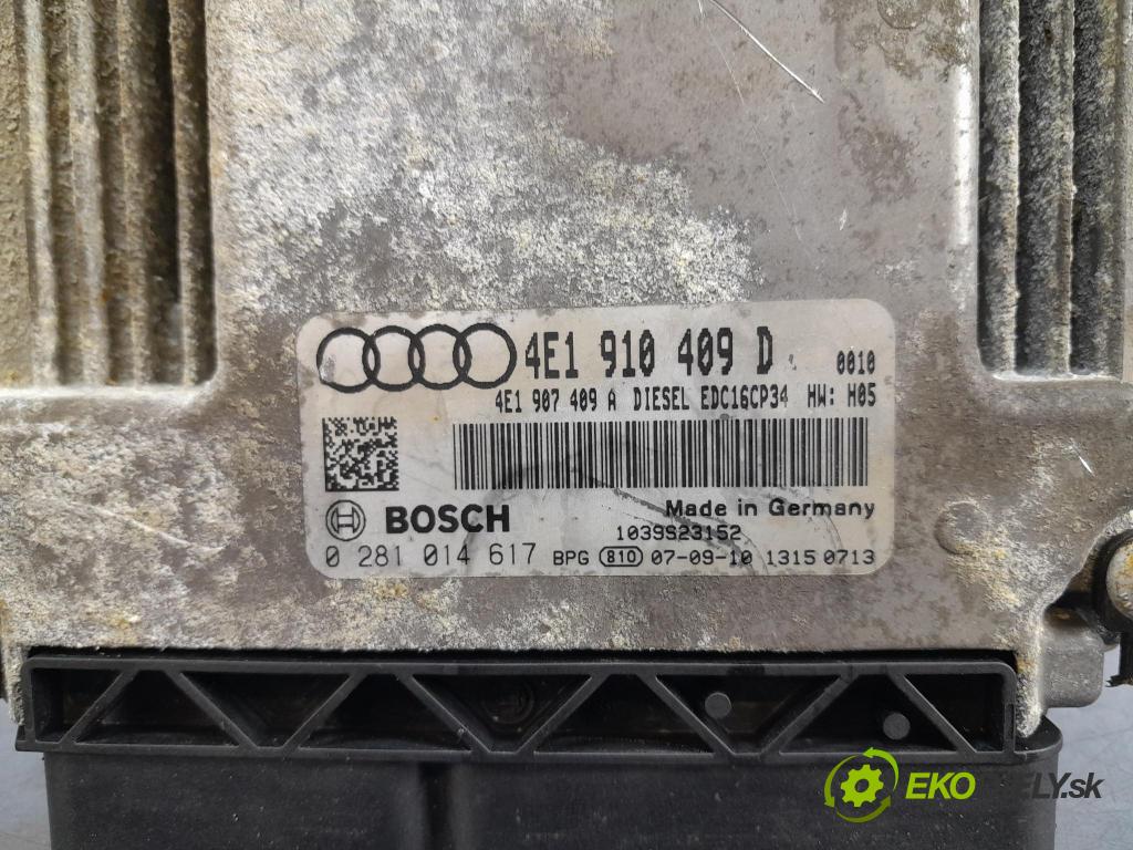 Audi A8 2007 riadiaca jednotka Motor: 4E1910409D