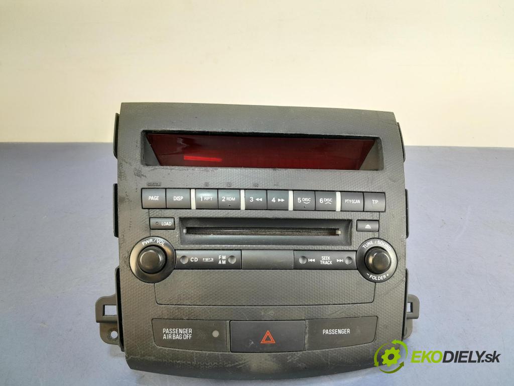 Citroen C-crosser 2008 Radio I Navigácia: 8002A538XA