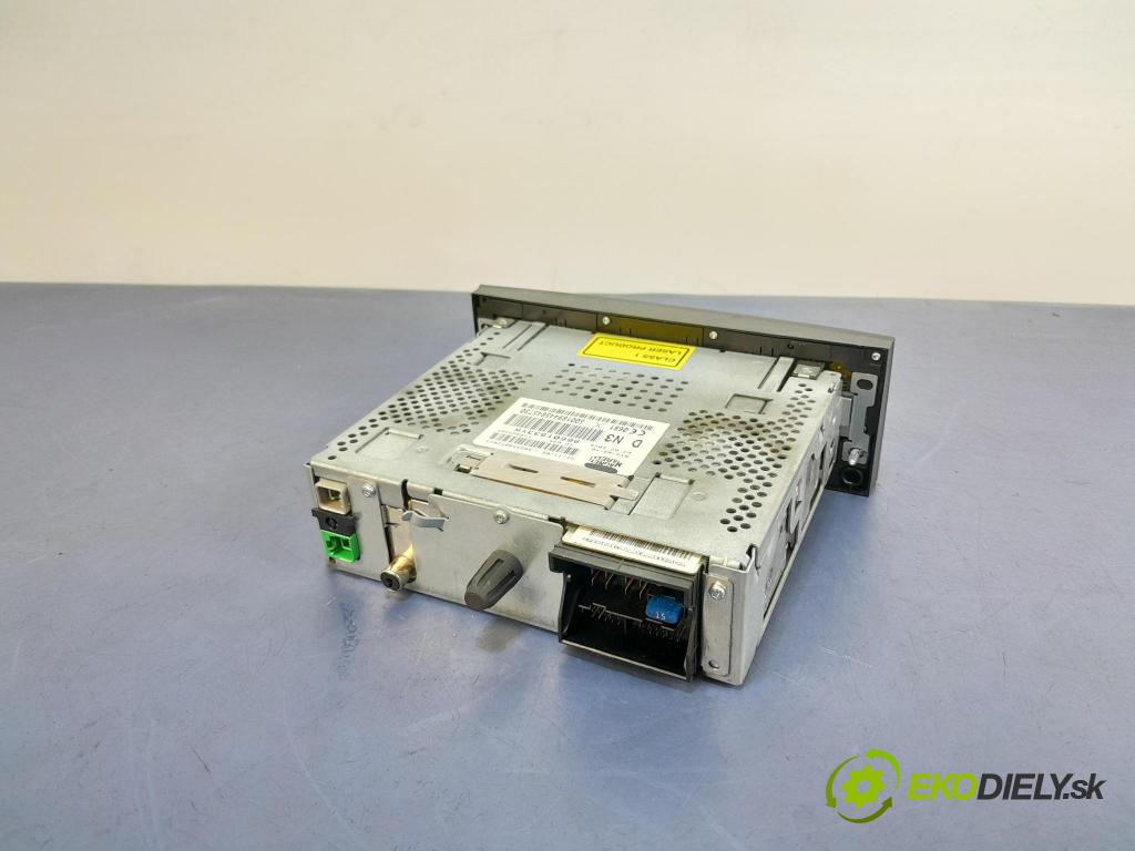 Peugeot 407 2005 Radio I Navigácia: 96601833YW