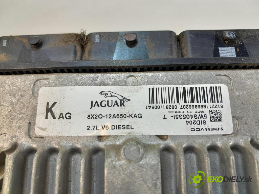Jaguar Xf 2009 riadiaca jednotka Motor: 8X2Q-12A650-KAG