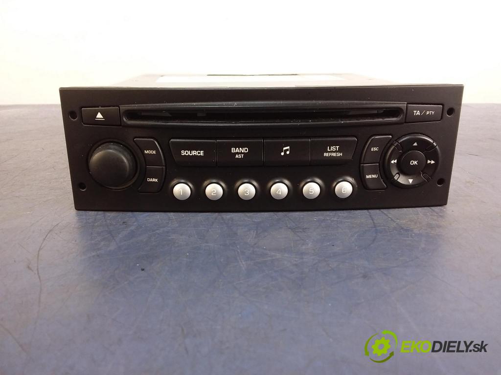Citroen C5 2010 Radio I Navigácia: 9666968077