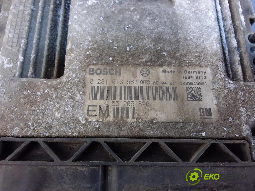 Opel Zafira 2006 riadiaca jednotka Motor: 55205620