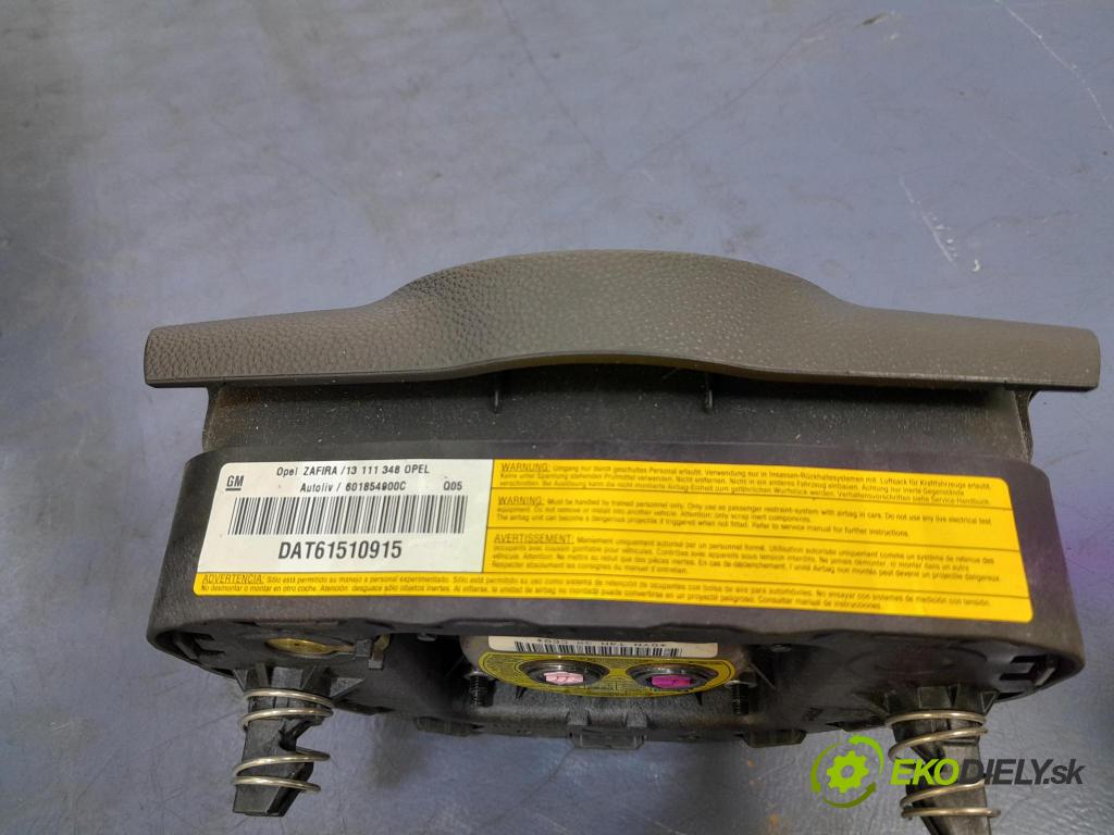 Opel Zafira 2006 kokpit,pristrojová doska