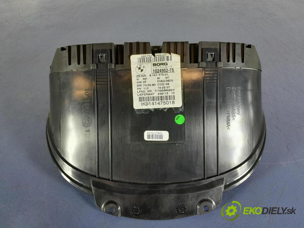 Bmw Seria 1 2007 prístrojovka/ budíky 9141475