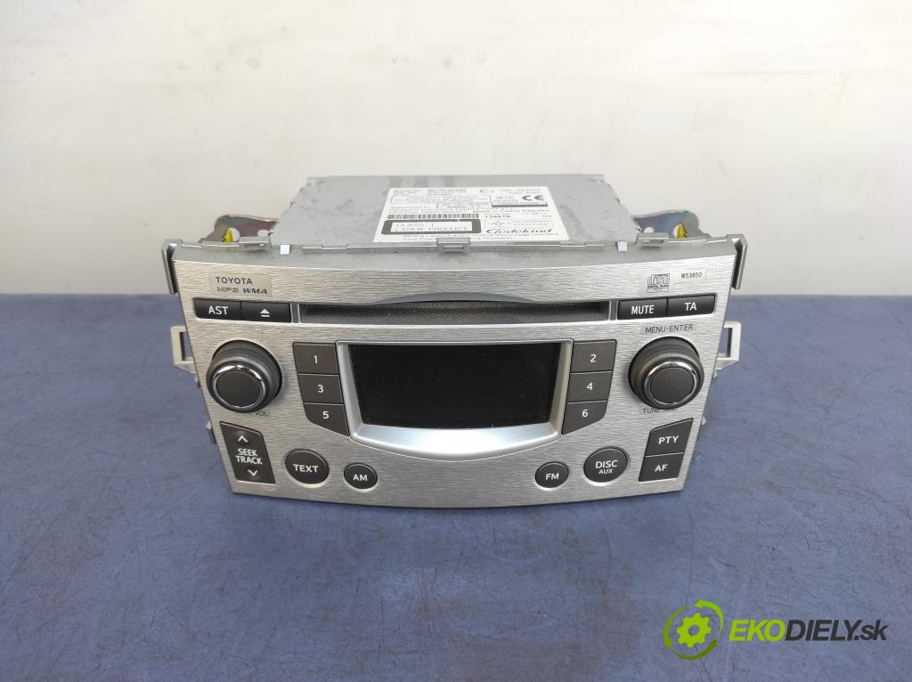 Toyota Verso 2011 Radio I Navigácia: 86120-0F090
