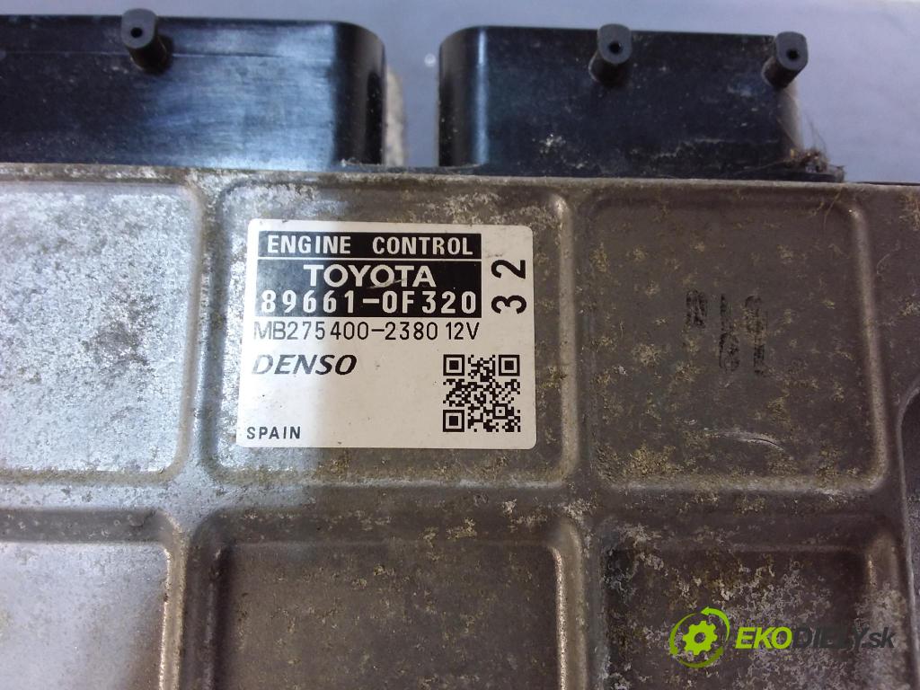 Toyota Verso 2011 riadiaca jednotka Motor: 89661-0F320