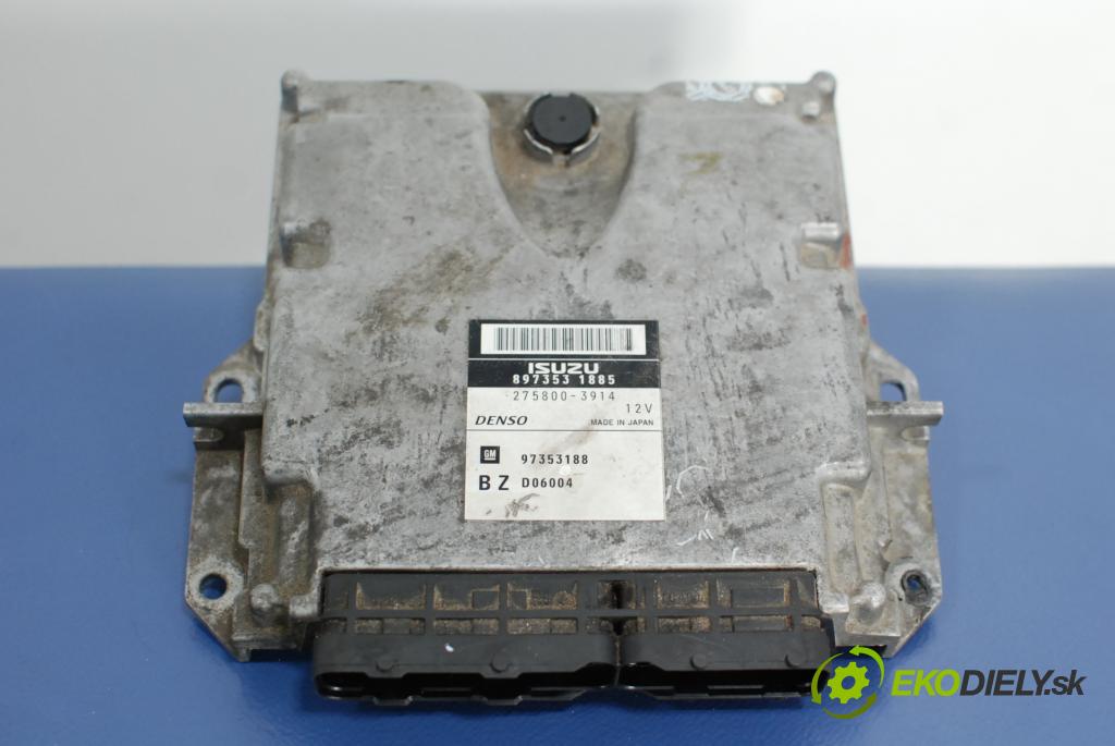 Opel Vectra 2006 riadiaca jednotka Motor: 275800-3914